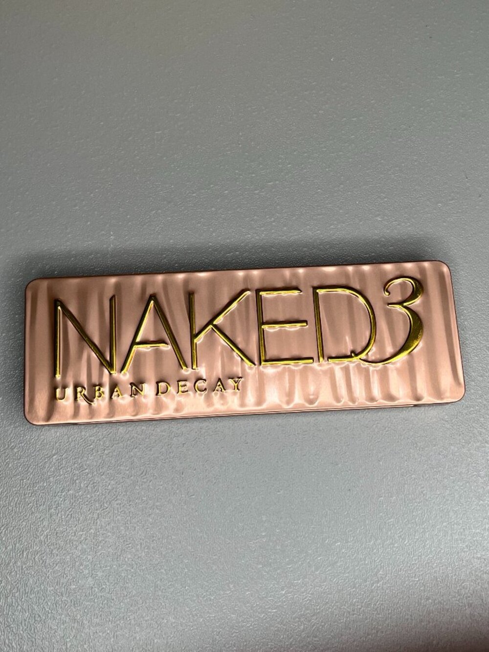 Urban Decay Naked 3 Eyeshadow Palette New Unused No Box